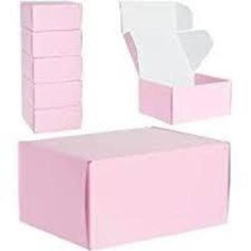 DESCRIPTION: (1) CASE OF (25) MAILER BOXES BRAND/MODEL: STOCKROOM PLUS #LJ-FSZLP-043021-02-1 INFORMATION: PINK RETAIL$: $32.35 EA SIZE: 9X6X3 QTY: 1