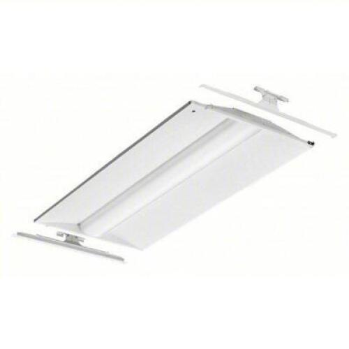 DESCRIPTION: (2) RECESSED TROFFER BRAND/MODEL: LITHONIA LIGHTING #53KC56 RETAIL$: $221.47 EA SIZE: 4,023 lm, LED, Dimmable, 120 to 277V, 2BLTR, Replac