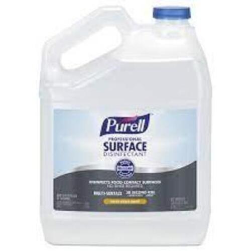 DESCRIPTION: (1) SURFACE DISINFECTANT BRAND/MODEL: PURELL INFORMATION: FRESH CITRUS RETAIL$: $16.79 EA SIZE: 1 GALLON QTY: 1