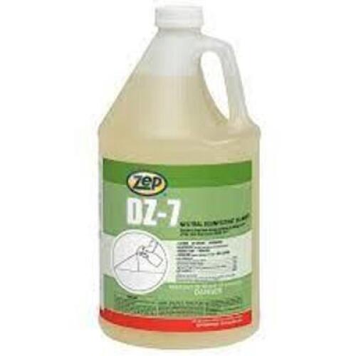 DESCRIPTION: (2) NEUTRAL DISINFECTANT BRAND/MODEL: ZEP DZ-7 RETAIL$: $25.00 EA SIZE: 1 GALLON QTY: 2