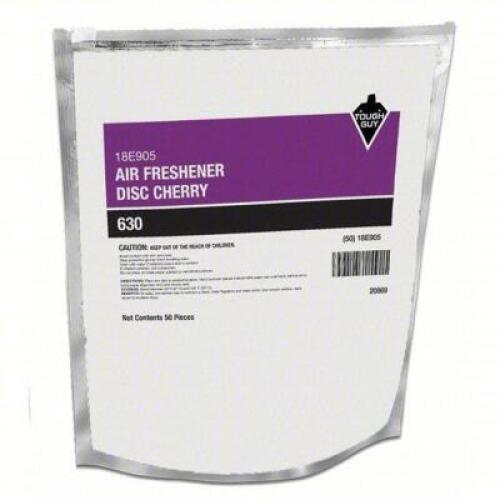DESCRIPTION: (3) BAGS OF (5) AIR FRESHENER TABLETS BRAND/MODEL: TOUGH GUY #18E905 INFORMATION: CHERRY RETAIL$: $25.78 EA QTY: 3