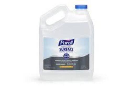 DESCRIPTION: (2) SURFACE DISINFECTANT BRAND/MODEL: PURELL INFORMATION: FRESH CITRUS RETAIL$: $16.79 EA SIZE: 1 GALLON QTY: 2