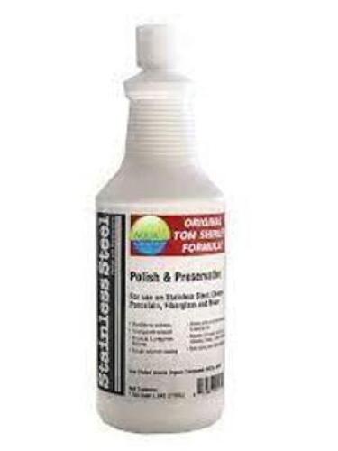 DESCRIPTION: (4) HIGH GLOSS POLISH AND PRESERVATIVE BRAND/MODEL: ORIGINAL TOM SHIRLEY RETAIL$: $12.78 EA SIZE: 1 QT QTY: 4