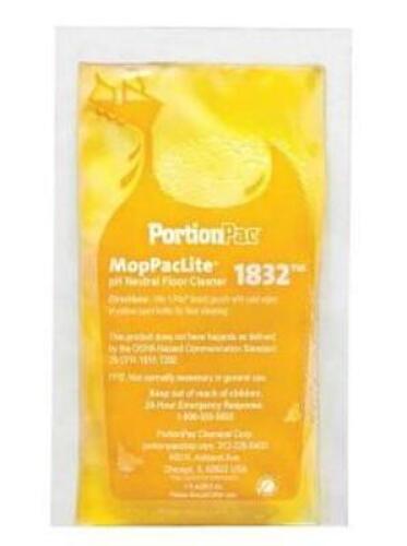 DESCRIPTION: (1) CASE OF(4) BOXES OF (60) MOPAC LITE AUTO SCRUBBER BRAND/MODEL: PORTIONPAC #1018 RETAIL$: $184.00 EA SIZE: 2.75 FL OZ QTY: 1