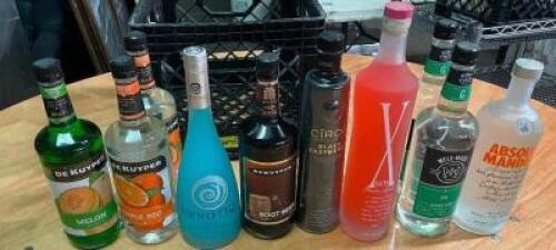 DESCRIPTION (10) UNOPENED BOTTLES OF ALCOHOL - AS PICTURED. ADDITIONAL INFORMATION CRATE IS NOT INCLUDED. THIS LOT IS ONE MONEY LOCATION BAY 7 QUANTIT