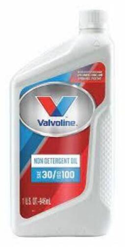 DESCRIPTION: (1) CASE OF (6) NON-DETERGENT LUBRICATING OIL BRAND/MODEL: VALVOLINE #822382 RETAIL$: $55.83 EA SIZE: 1 QT QTY: 1