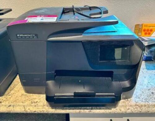 DESCRIPTION: HP OFFICE JET PRO 8710 ALL IN ONE COPIER BRAND / MODEL: HP OFFICE JET PRO 8710 LOCATION: OFFICE QTY: 1