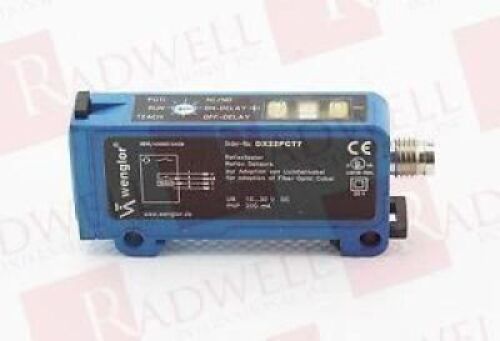 DESCRIPTION: (2) FIBER OPTIC CABLE SENSORBRAND/MODEL: WENGLOR #DX22PCT7INFORMATION: BLUERETAIL$: $67.01 EAQTY: 2