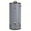 DESCRIPTION: (1) COMMERCIAL GAS WATER HEATER, NATURAL GAS BRAND/MODEL: RHEEM-RUUD #49AJ66 INFORMATION: GRAY, SLIGHT DAMAGE, MUST COME INSPECT RETAIL$: