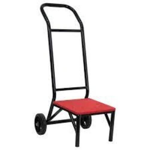 DESCRIPTION: (1) CHAIR DOLLY BRAND/MODEL: FLASH FURNITURE #FD-STK-DOLLY-GG INFORMATION: BLACK AND RED RETAIL$: $232.68 EA QTY: 1
