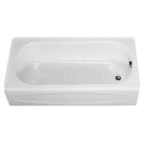 DESCRIPTION: (1) NEW SALEM ENAMELED BATHTUB, WITH SLIP RESISTANT BRAND/MODEL: AMERICAN STANDARD #0255112.020 INFORMATION: WHITE RETAIL$: $417.30 EA SI
