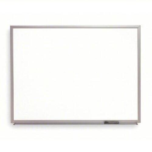 DESCRIPTION: (1) WALL MOUNTED DRY ERASE BOARD BRAND/MODEL: QUARTET #2RXJ7 INFORMATION: WHITE, WITH SILVER FRAME RETAIL$: $163.87 EA SIZE: 36 IN DRY ER