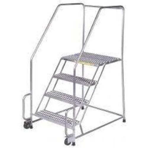 DESCRIPTION: (1) TILT AND ROLL LADDER BRAND/MODEL: BALLYMORE RETAIL$: $292.49 EA SIZE: 3 STEP, 24" WIDE QTY: 1