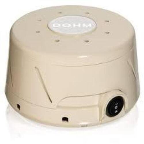 DESCRIPTION: (2) SLEEP MACHINE BRAND/MODEL: DOHM YOGASLEEP INFORMATION: TAN RETAIL$: $47.99 EA QTY: 2