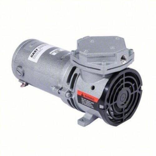 DESCRIPTION: (1) COMPRESSOR/VACUUM PUMP BRAND/MODEL: GAST #33K734 RETAIL$: $595.17 EA SIZE: 1/16 HP, 12V DC, 24 IN HG MAX VACUUM, 24 PSI MAX CONTINUOU