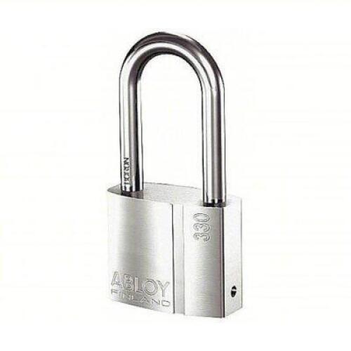 DESCRIPTION: (1) PADLOCK BRAND/MODEL: ABLOY #35GP58 RETAIL$: $129.09 EA SIZE: 3 15/16 IN VERTICAL SHACKLE CLEARANCE QTY: 1