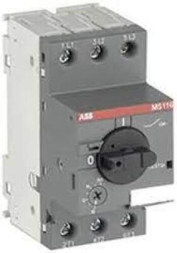 DESCRIPTION: (1) MAGNETIC MOTOR STARTER BRAND/MODEL: ABB #6ANE6 INFORMATION: BLACK RETAIL$: $494.82 EA SIZE: 0 NEMA SIZE, 18 A AMPS AC, 480V AC, NO EN