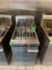 BAKERS PRIDE RESTAURANT SERIES NATURAL GAS 65-75 LB. FLOOR FRYER - 152,000 BTU - 2