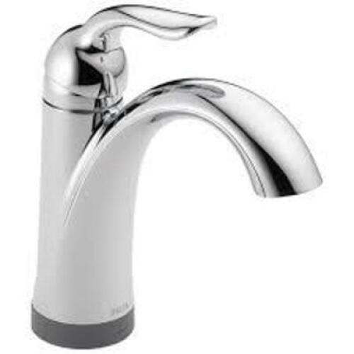 DESCRIPTION: (1) SINGLE HANDLE LAVATORY FAUCET WITH POP UP BRAND/MODEL: DELTA TOUCH TECHNOLOGY #538T-DST INFORMATION: CHROME RETAIL$: $322.70 EA SIZE: