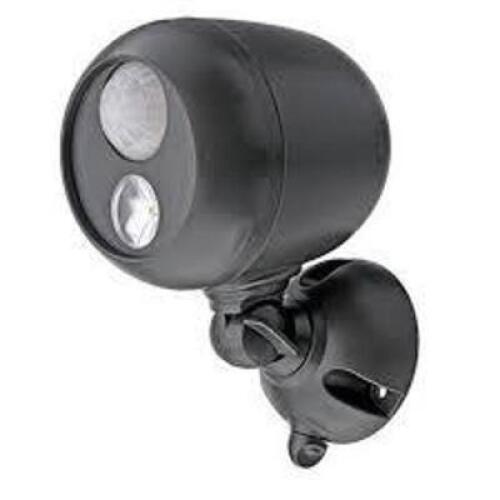 DESCRIPTION: (1) MOTION SENSING OUTDOOR LIGHT BRAND/MODEL: MR. BEAMS #MB360-BRN INFORMATION: BLACK RETAIL$: $19.99 EA SIZE: 140 LUMENS QTY: 1