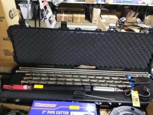 DESCRIPTION: (1) EARTH-SOIL SAMPLING KIT IN PELICAN CASE BRAND/MODEL: AMS #4KLC9 INFORMATION: BLACK CARRY CASE RETAIL$: $2840.08 TOTAL SIZE: CASE INCL
