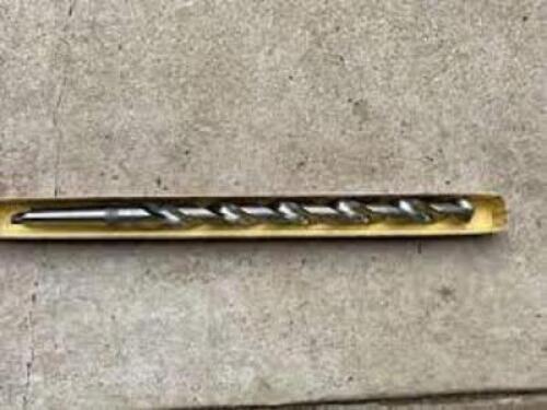 DESCRIPTION: (1) TAPER SHANK DRILL BRAND/MODEL: NACHI #LIST651 INFORMATION: GENERAL PURPOSE REGULAR SHANK RETAIL$: $330.90 EA SIZE: 1-7/16X18" QTY: 1