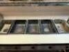76" SERVE WELL HOT FOOD TABLE W/ (5) WELLS & CUTTING BOARD - 8