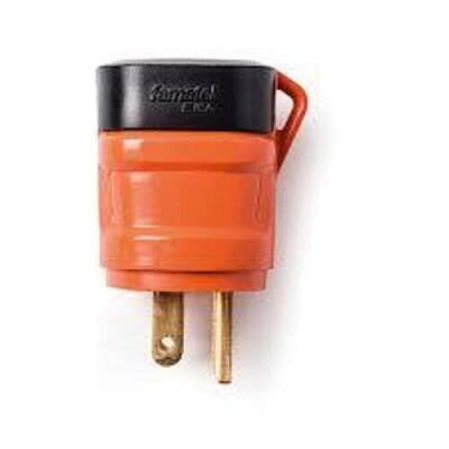 DESCRIPTION: (2) BOXES OF (20) COMMERCIAL PLUG, GROUNDED, STRAIGHT BLADE BRAND/MODEL: EASY LIFE #0-1115 INFORMATION: ORANGE RETAIL$: $3.00 PER PLUG SI