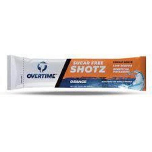 DESCRIPTION: (1) CASE OF (400) ELECTROLYTE REPLACEMENT MIX STICKS BRAND/MODEL: OVERTIME INFORMATION: ORANGE RETAIL$: $200.00 EA SIZE: 3 G STICKS QTY: