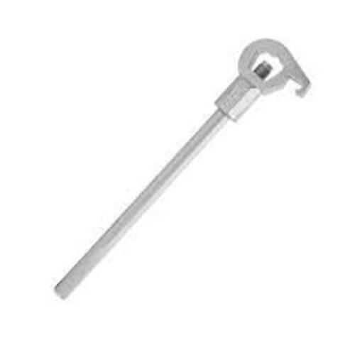 DESCRIPTION: (2) ADJUSTABLE HYDRANT WRENCH BRAND/MODEL: 6AKC0 RETAIL$: $50.00 EA SIZE: Fits 1-1/2 in to 3 in Nut, 16 9/16 in Lg QTY: 2
