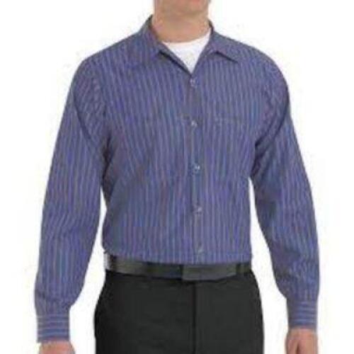 DESCRIPTION: (3) WORK SHRIT BRAND/MODEL: RED KAP INFORMATION: BLUE AND GREY RETAIL$: $20.00 EA SIZE: L QTY: 3