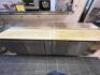 118" CUSTOMIZABLE PIZZA PREP TABLE WITH FOUR DOORS AND ONE HALF DOOR - 2