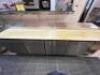 118" CUSTOMIZABLE PIZZA PREP TABLE WITH FOUR DOORS AND ONE HALF DOOR - 3
