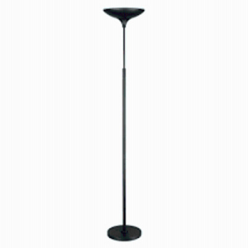 DESCRIPTION: (1) LED TORCHIERE LAMP BRAND/MODEL: GLOBE ELECTRIC #12784 INFORMATION: BLACK RETAIL$: $182.19 EA SIZE: 70 IN QTY: 1