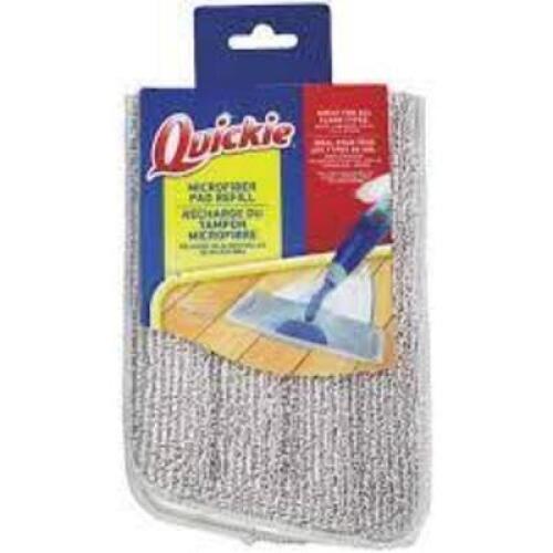 DESCRIPTION: (8) MICROFIBER MOP REFILL BRAND/MODEL: QUICKIE RETAIL$: $10.00 EA QTY: 8