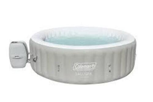 DESCRIPTION: (1) SALUSPA AIRJET HOT TUB BRAND/MODEL: COLEMAN #90471E RETAIL$: $300.00 EA QTY: 1