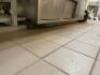 120" X 30" BUTCHER BLOCK CHEF TABLE W/ STAINLESS STORAGE BASE - 7