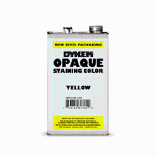 DESCRIPTION: (2) STAINING COLOR BRAND/MODEL: DYKEM #81705 INFORMATION: YELLOW RETAIL$: $145.44 EA SIZE: 1 GALLON QTY: 2