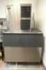 30" AIR COOLED 950LB CRESCENT CUBE ICE MACHINE W/ 800 LB. CAPACITY 48" WIDE ICE STORAGE BIN