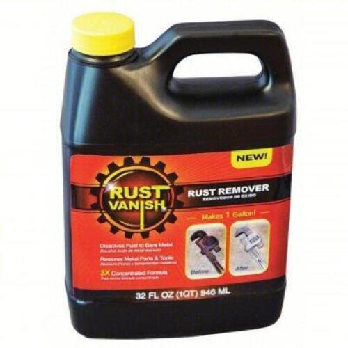 DESCRIPTION: (2) RUST REMOVER BRAND/MODEL: RUST VANISH #49EW29 RETAIL$: 150 SIZE: 1 GALLON QTY: 2