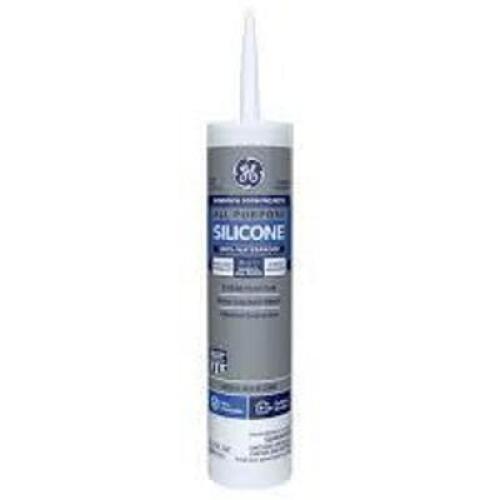 DESCRIPTION: (5) ALL PURPOSE SILICONE BRAND/MODEL: GE RETAIL$: $9.98 EA SIZE: 10.1 OZ QTY: 5