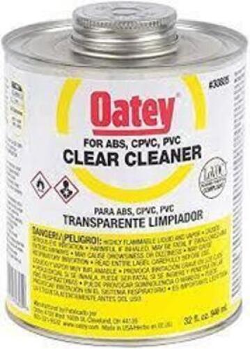 DESCRIPTION: (2) PVC CEMENT BRAND/MODEL: OATEY #39AN94 INFORMATION: GRAY RETAIL$: $24.43 EA SIZE: 32 OZ QTY: 2