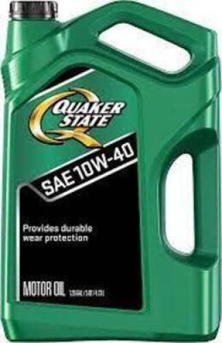 DESCRIPTION: (2) MOTOR OIL BRAND/MODEL: QUAKER STATE RETAIL$: $19.47 EA SIZE: 10W-40 QTY: 2