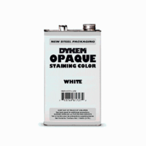 DESCRIPTION: (2) OPAQUE STAINING BRAND/MODEL: DYKEM #2GKY4 INFORMATION: WHITE RETAIL$: $113.34 EA SIZE: 1 GALLON QTY: 2