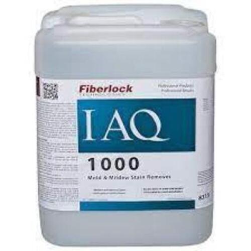 DESCRIPTION: (1) MOLD AND MILDREW STAIN REMOVER, BLEACH FREE BRAND/MODEL: FIBERLOCK IAW #8315-5 RETAIL$: $103.09 EA SIZE: 5 GALLON QTY: 1