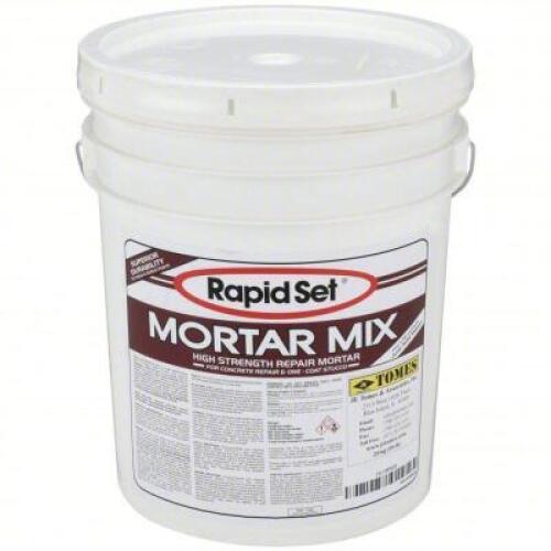 DESCRIPTION: (1) CONCRETE PATCH AND REPAIR BRAND/MODEL: RAPID SET #15F525 RETAIL$: $76.36 EA SIZE: 5 GALLON QTY: 1