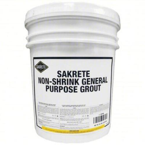 DESCRIPTION: (1) NO SHRINK GROUT BRAND/MODEL: SAKRETE #39UV66 RETAIL$: $41.62 EA SIZE: 50 LB QTY: 1
