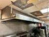 DESCRIPTION: 13' LOW PROFILE HOOD SYSTEM W/ FIRE SUPPRESSION SIZE 13' X 44" LOCATION: KITCHEN QTY: 1 - 2