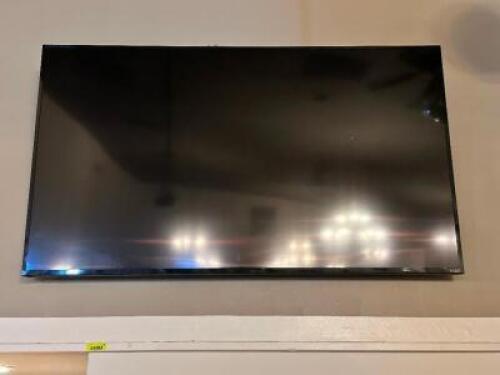 DESCRIPTION: 80" RCA LCD FLAT SCREEN TV W/ WALL MOUNT BRAND / MODEL: RCA SIZE 80" LOCATION: MAIN HALL QTY: 1
