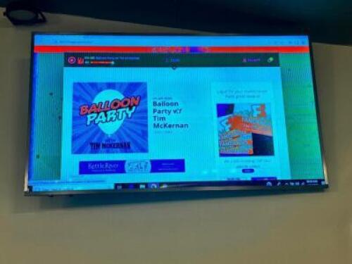 DESCRIPTION: 75" RCA LCD FLAT SCREEN TV W/ WALL MOUNT BRAND / MODEL: RCA KDL-75W850C SIZE 75" LOCATION: MAIN HALL QTY: 1